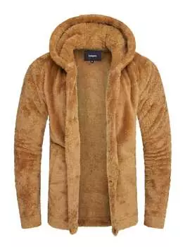 Кардиган behype, коричневый