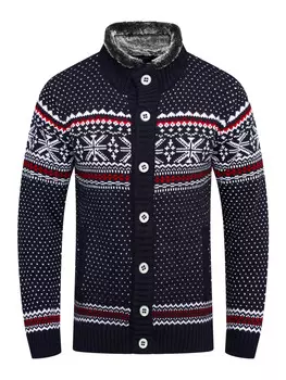 Кардиган behype, темно-синий