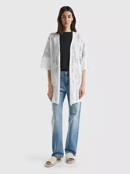 Кардиган Benetton, белый