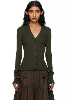 Кардиган Bessie Cecilie Bahnsen, зеленый