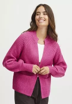 Кардиган Beverly Fransa, цвет very berry melange