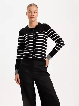 Кардиган BGN Cardigan, черный/белый
