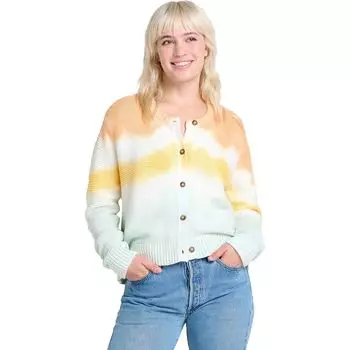 Кардиган bianca с круглым вырезом Toad&Co, красный