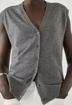 Кардиган BLEND Massimo Dutti, серый