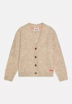 Кардиган BLOCKED Scotch & Soda, цвет Mottled Light Brown
