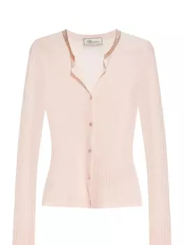 Кардиган Blumarine на пуговицах, розовый