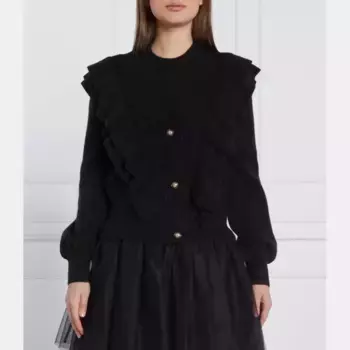 Кардиган + блузка обычного кроя Silvian Heach, черный