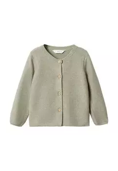 Кардиган BOBA Mango Kids, цвет green