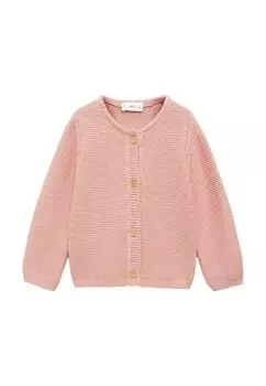Кардиган BOBA Mango Kids, розовый