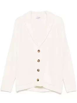 Кардиган Boglioli крупной вязки, серый