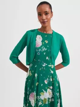 Кардиган-болеро Hobbs Carrie, зеленый