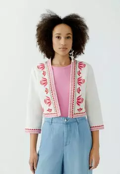 Кардиган BOLERO Oui, белый