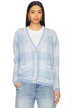 Кардиган Bonnie More To Come, baby blue & white