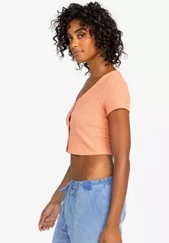 Кардиган BORN WITH IT-CROP Roxy, розовый