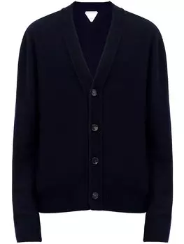 Кардиган Bottega Veneta Cashmere, синий