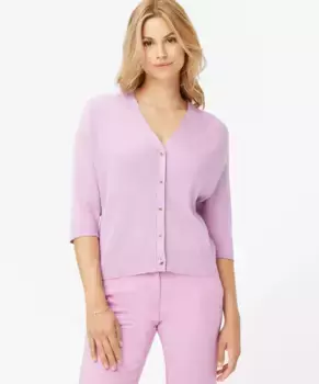 Кардиган Brax "Стиль АЛИСА", фиолетовый