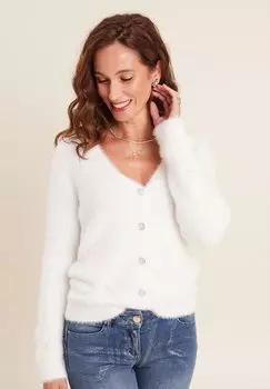Кардиган Breal, молочный