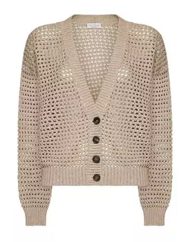 Кардиган Brunello Cucinelli, бежевый