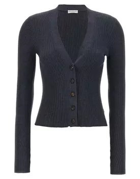 Кардиган Brunello Cucinelli, синий