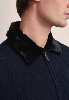 Кардиган bugatti, темно-синий