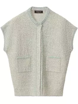 Кардиган букле Fabiana Filippi, синий