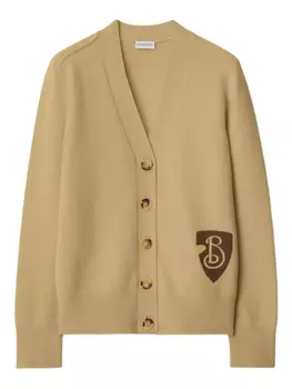 Кардиган Burberry B Shield, нейтральный