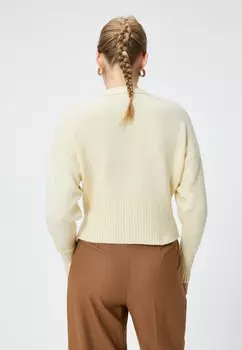 Кардиган BUTTON CROP Koton, бежевый