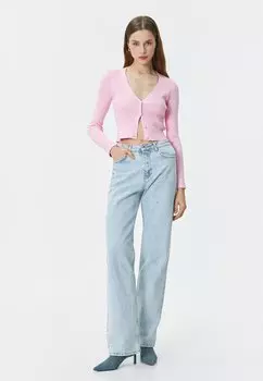 Кардиган BUTTONED Koton, розовый