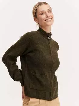 Кардиган bymartine B.Young, зеленый