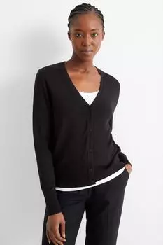 Кардиган C&A, черный