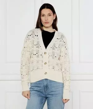 Кардиган c_famon Regular fit Boss Orange, бежевый