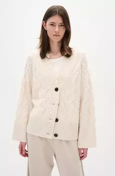 Кардиган CABLE InWear, белый