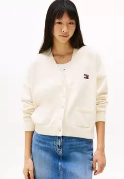 Кардиган CABLE Tommy Jeans, белый