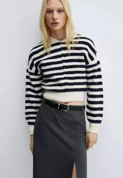 Кардиган CADAQUES Mango, цвет dark navy