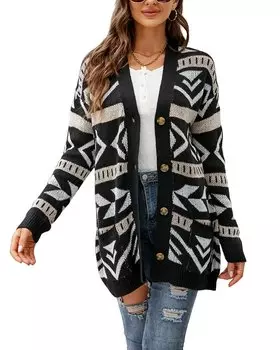 Кардиган Caifeng, черный