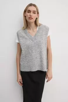 Кардиган Calvin Klein Jeans с добавлением шерсти, серый