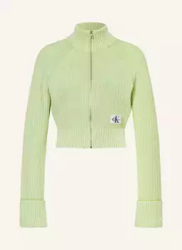 Кардиган Calvin Klein Jeans, зеленый