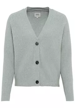 Кардиган Camel Active Strick mit Raglanrmel, зеленый