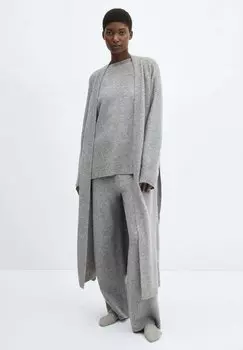 Кардиган CAMILA Mango, цвет grey