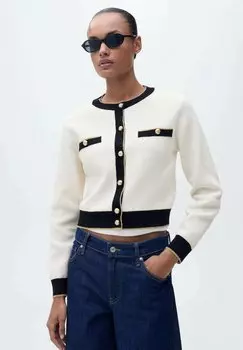 Кардиган CAMILA Mango, молочный