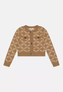 Кардиган Cardigan Michael Kors Kids, цвет dark stone