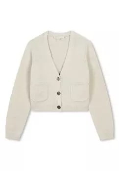 Кардиган CARDIGAN Michael Kors Kids, кремовый