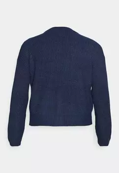 Кардиган CARESLY V NECK ONLY Carmakoma, синий