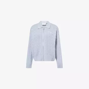 Кардиган Carhartt Wip Carter с узором, синий