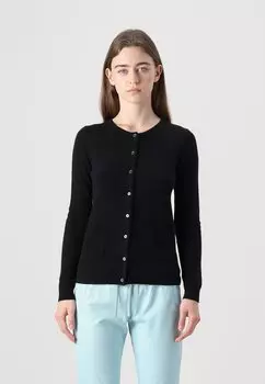 Кардиган CARON Authentic Cashmere, черный