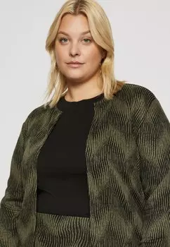 Кардиган CARTORA CARDIGAN ONLY Carmakoma, зеленый