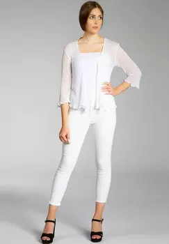 Кардиган Caspar, белый