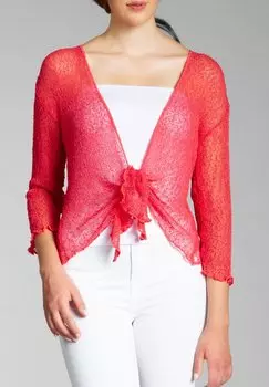 Кардиган Caspar, коралловый