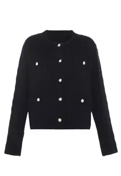 Кардиган caspio Knit Cardigan, черный