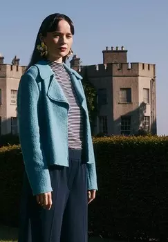 Кардиган CASUAL-MIT KRAGEN Betty & Co, синий